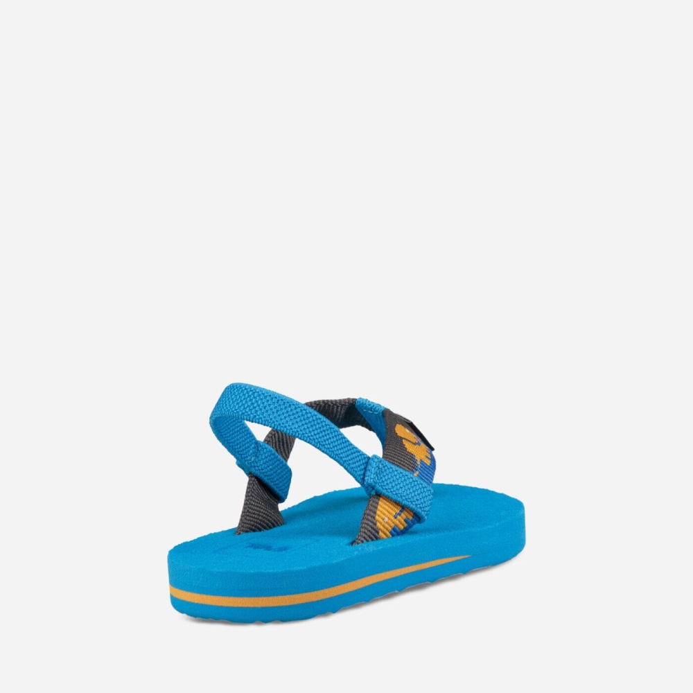 Blue Kids' Teva Mush II Flip Flops | 859-TCAVJO