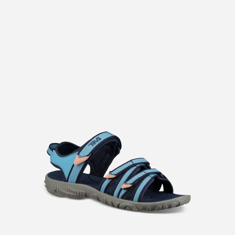 Blue Kids' Teva Tirra Hiking Sandals | 265-EMRLTQ