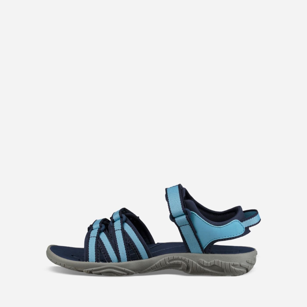 Blue Kids' Teva Tirra Hiking Sandals | 265-EMRLTQ