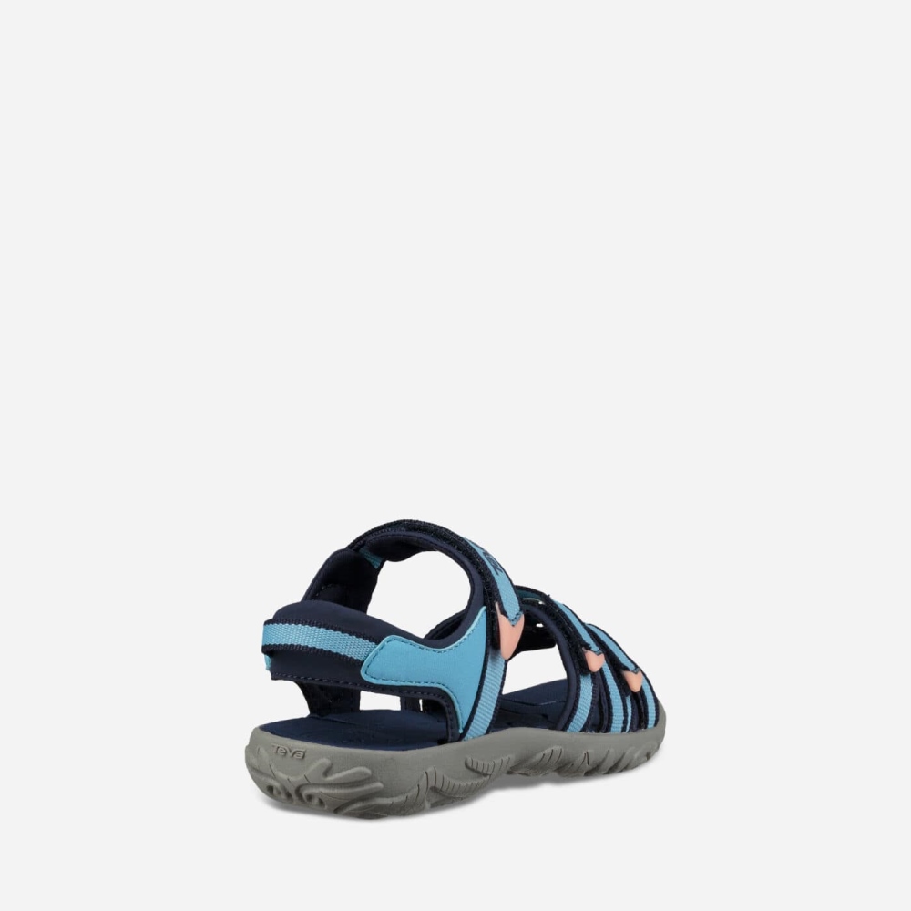 Blue Kids' Teva Tirra Hiking Sandals | 265-EMRLTQ