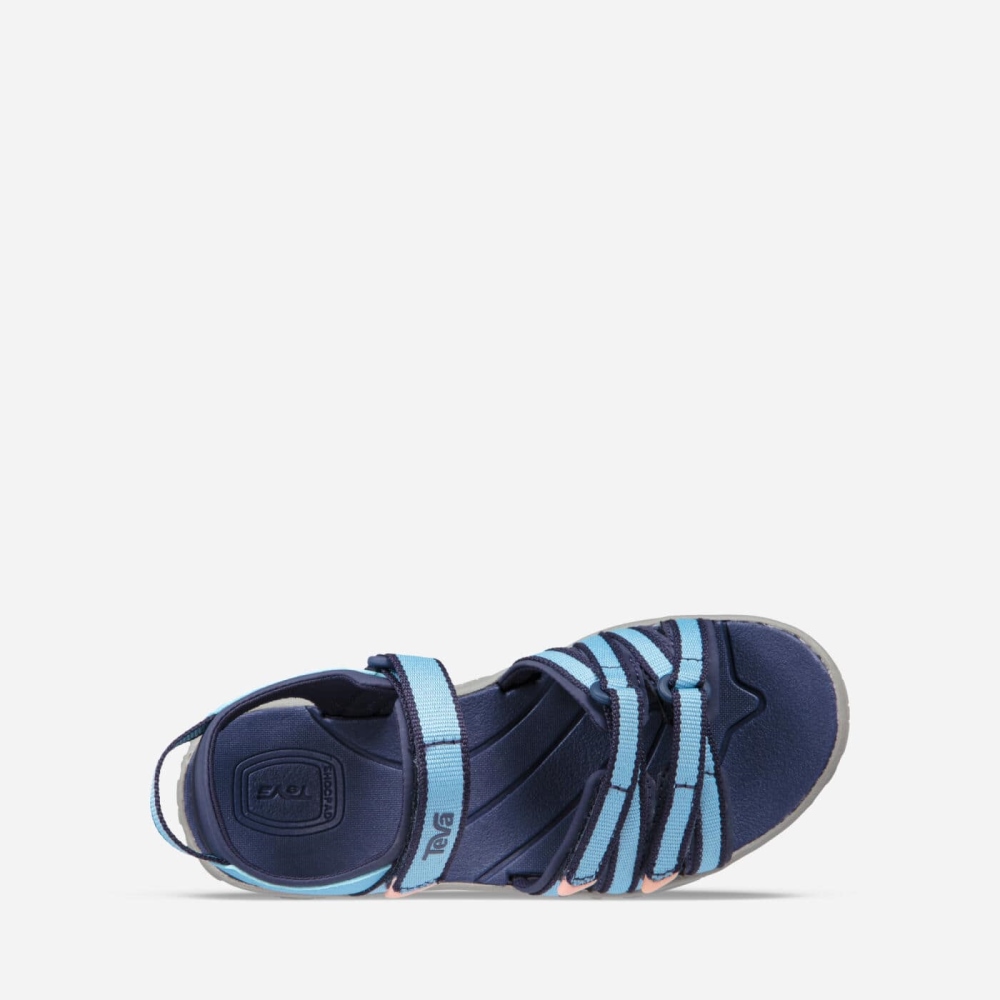 Blue Kids' Teva Tirra Hiking Sandals | 265-EMRLTQ