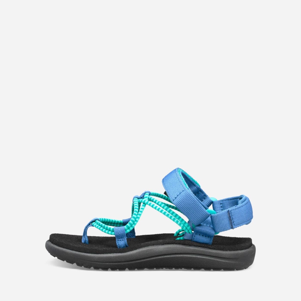 Blue Kids' Teva Voya Infinity Hiking Sandals | 129-QKFBAE