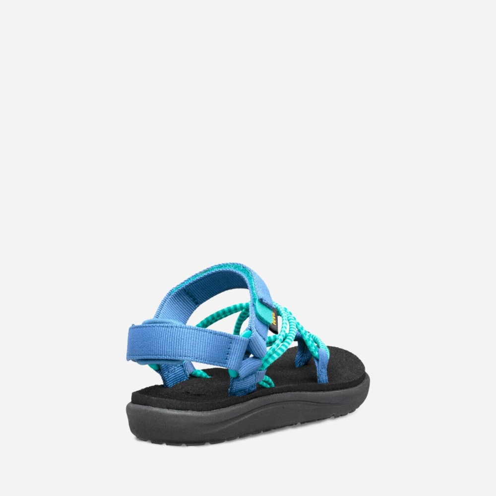 Blue Kids' Teva Voya Infinity Hiking Sandals | 129-QKFBAE