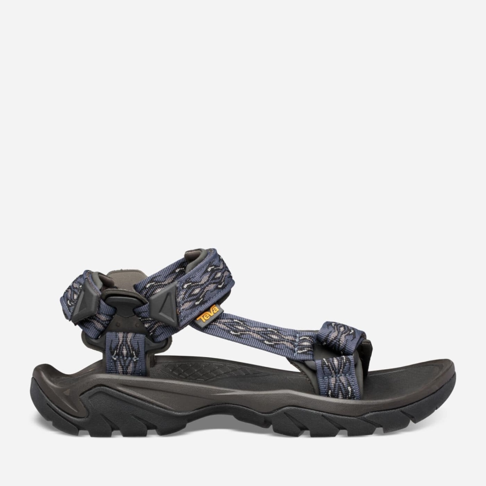 Blue Men\'s Teva Terra Fi 5 Universal Sandals | 125-FOMYQP