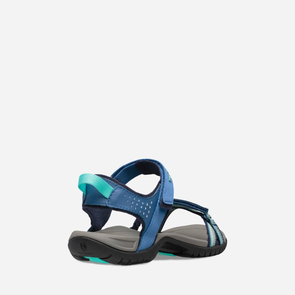 Blue Women's Teva Verra Hiking Sandals | 013-MWYDUE