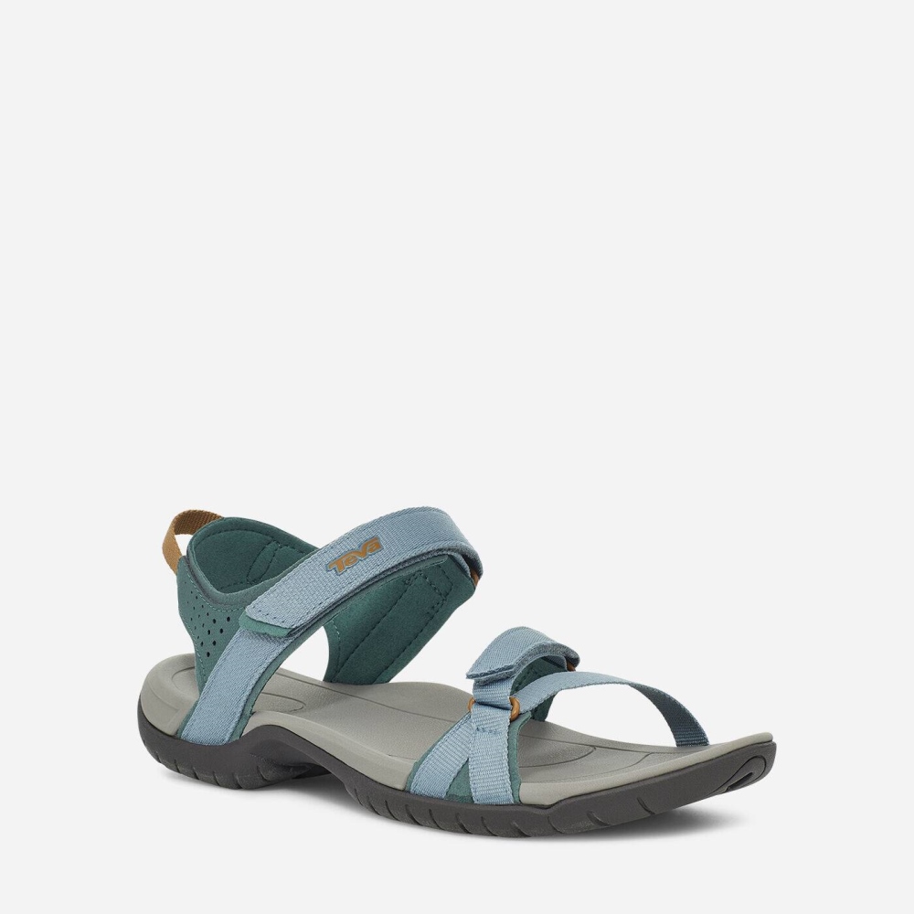 Blue Women's Teva Verra Hiking Sandals | 159-RNHEFO