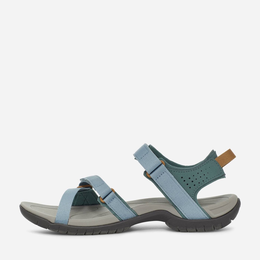 Blue Women's Teva Verra Hiking Sandals | 159-RNHEFO