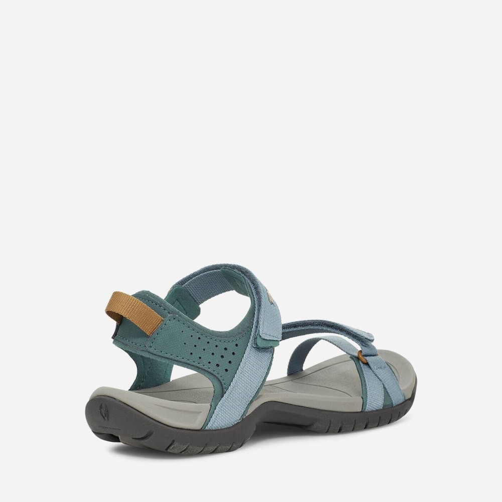 Blue Women's Teva Verra Hiking Sandals | 159-RNHEFO