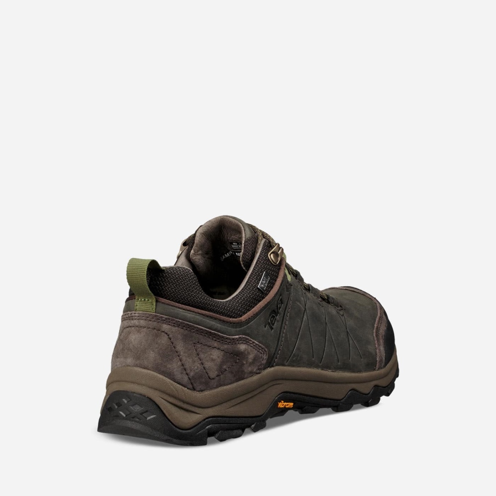 Brown Men's Teva Arrowood Riva WP Hiking Shoes | 804-NHQZMW