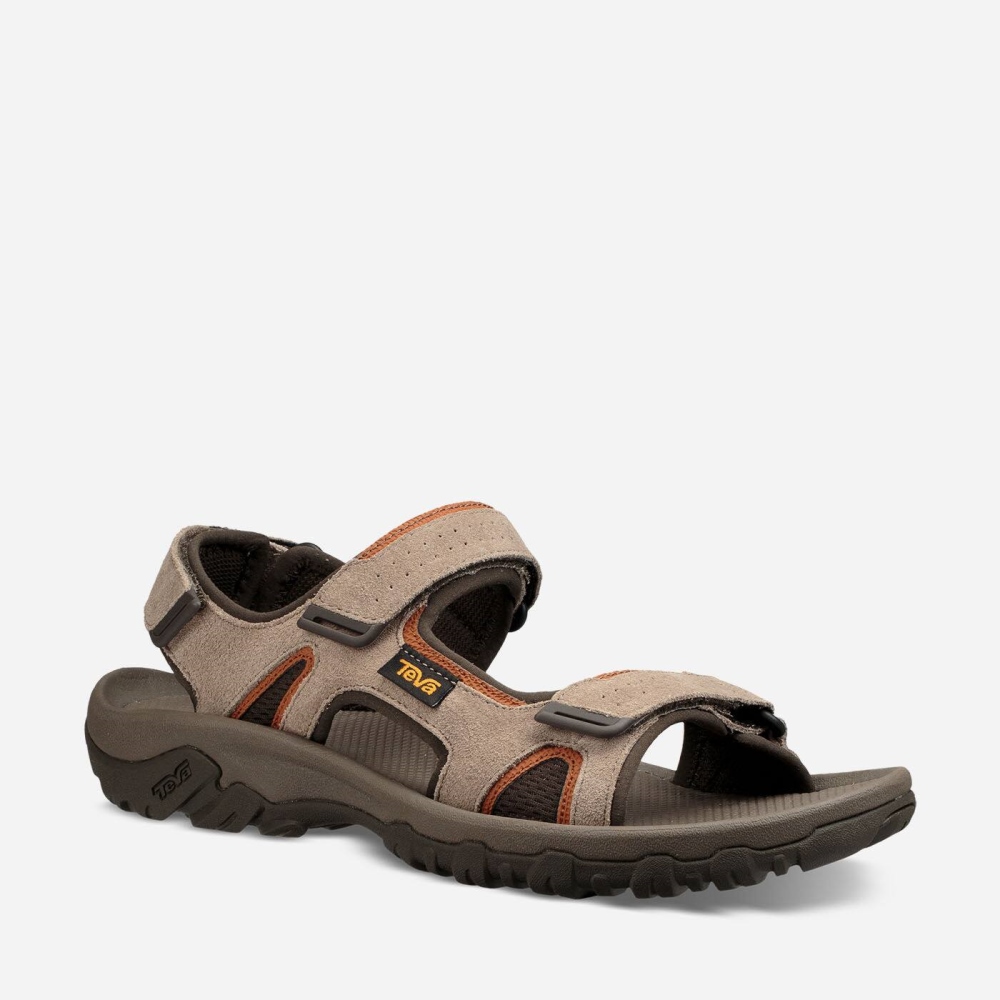 Brown Men's Teva Katavi 2 Hiking Sandals | 132-UHDXKL