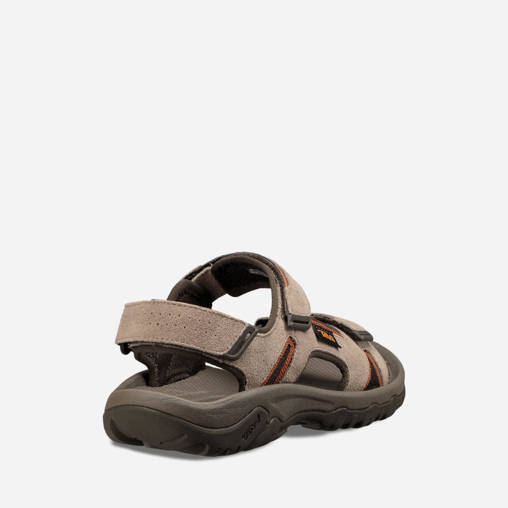 Brown Men's Teva Katavi 2 Hiking Sandals | 132-UHDXKL