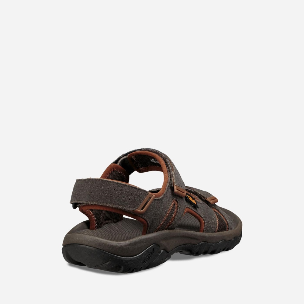 Brown Men's Teva Katavi 2 Hiking Sandals | 328-VGEPNA