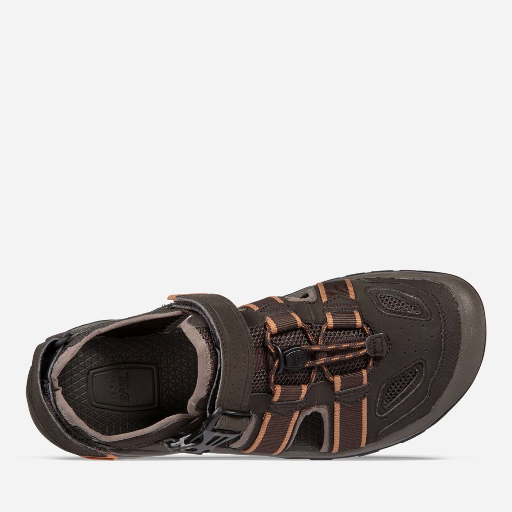 Brown Men's Teva Omnium 2 Hiking Sandals | 634-JIRKXG