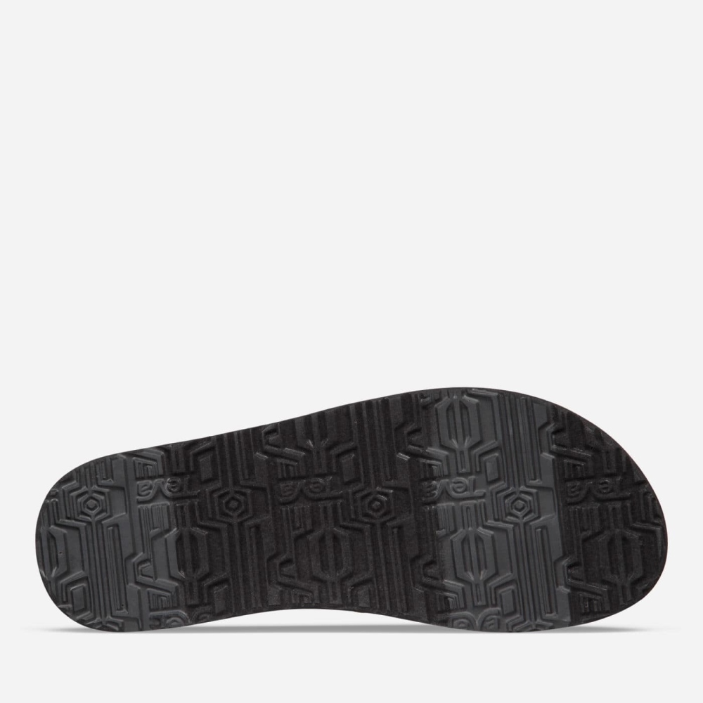 Brown Men's Teva Original Mush Flip Flops | 673-VMFNQT