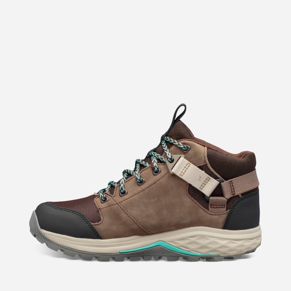 Chocolate Women's Teva Grandview GTX Boots | 498-CERGZI