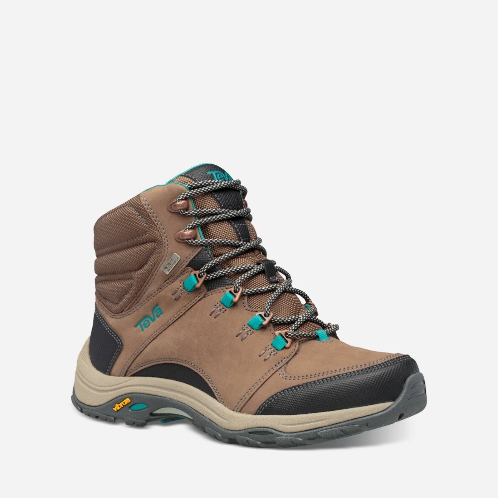 Chocolate Women's Teva Montara Mid eVent Boots | 752-BJDYMO