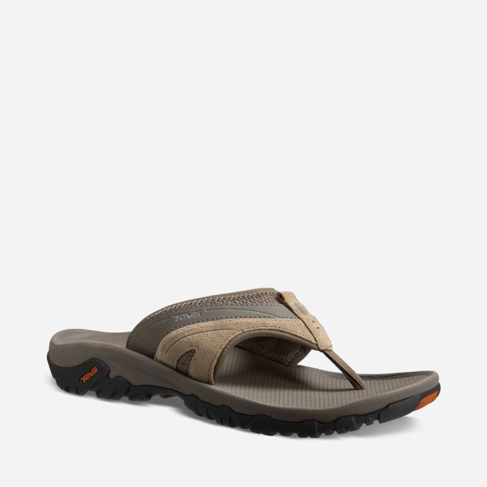 Coffee Men's Teva Pajaro Hiking Sandals | 024-GSOYHK