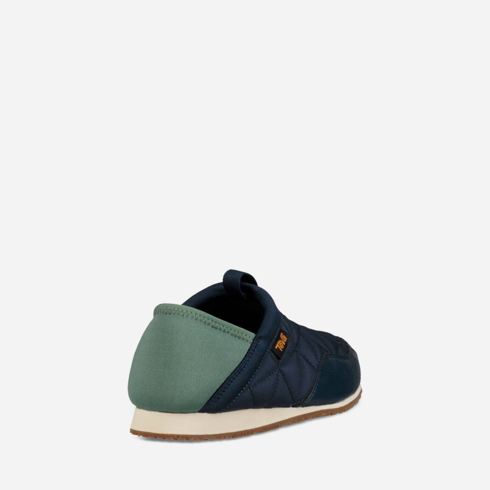 Dark Blue Kids' Teva Ember Moc Slippers | 183-NPAMJQ