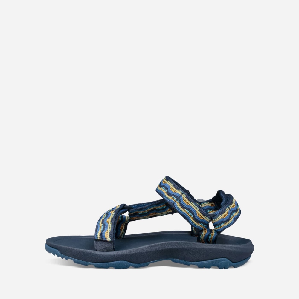 Dark Blue Kids' Teva Hurricane XLT2 Hiking Sandals | 071-GMAUWH