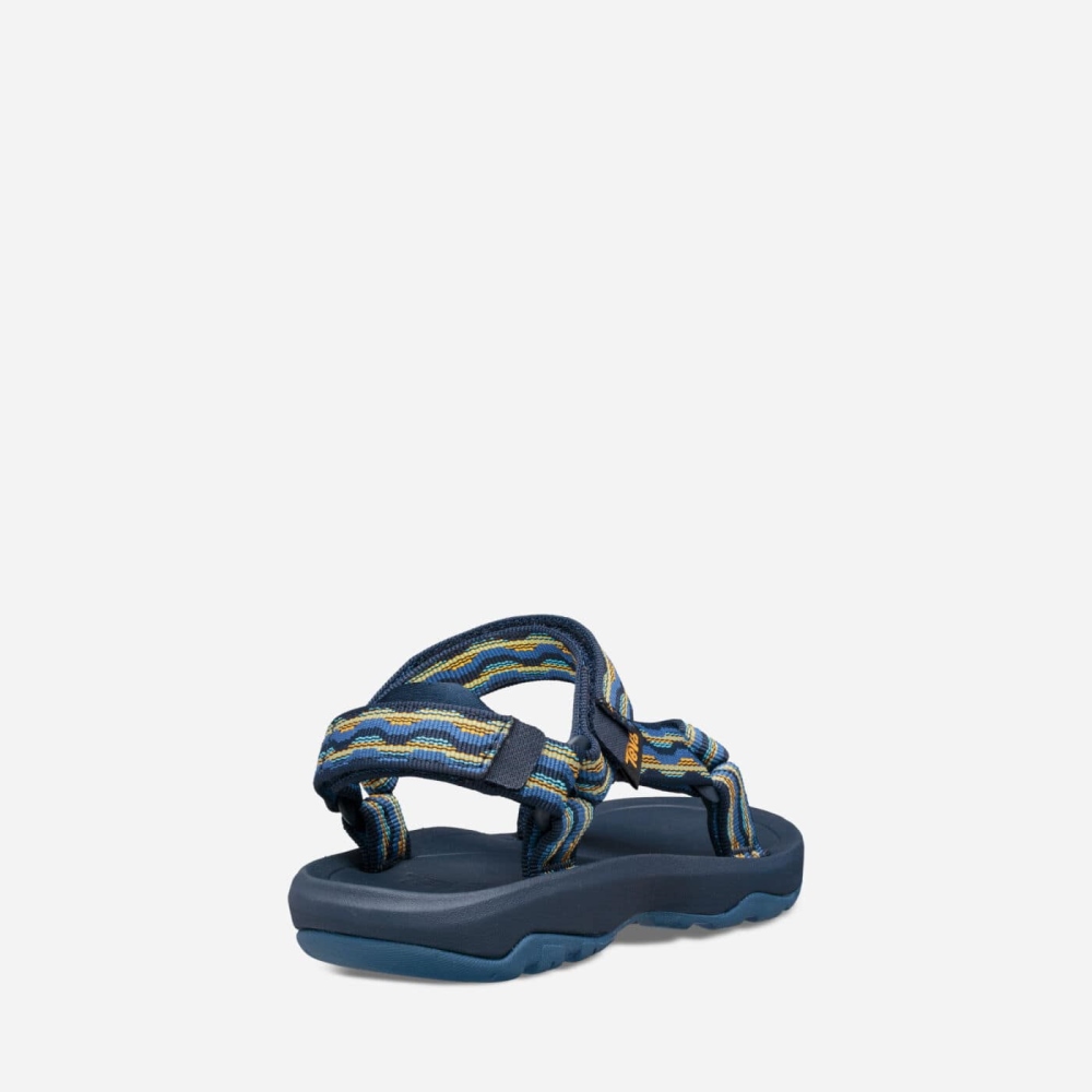 Dark Blue Kids' Teva Hurricane XLT2 Hiking Sandals | 071-GMAUWH