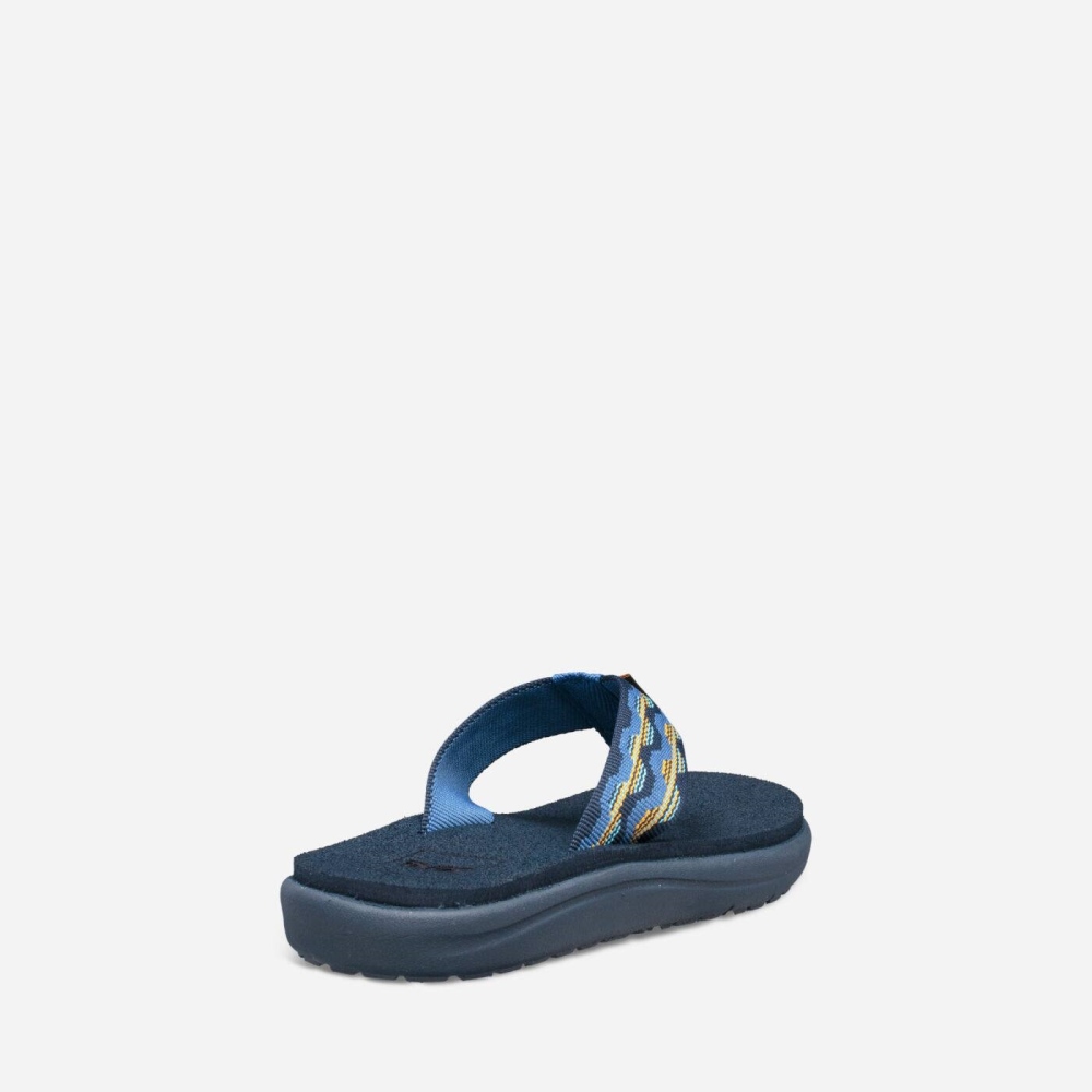 Dark Blue Kids' Teva Voya Flip Flops | 546-QWELUV