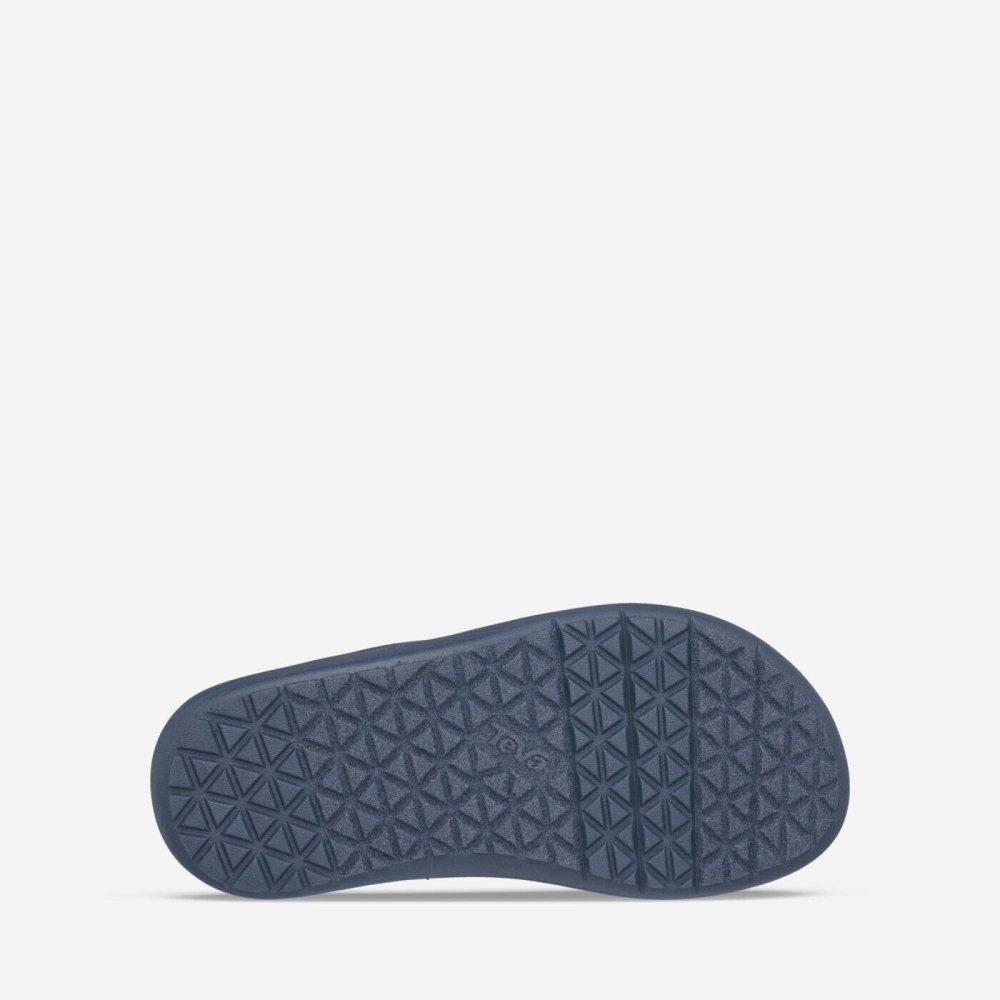 Dark Blue Kids' Teva Voya Flip Flops | 813-HZOGYW