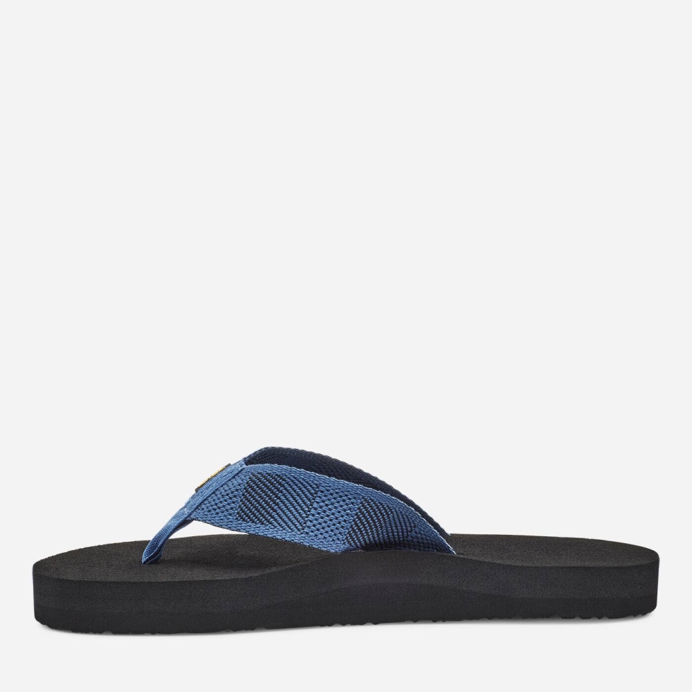 Dark Blue Men's Teva Original Mush Sandals | 497-ICXLGW