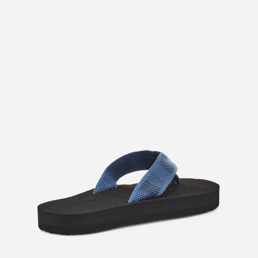 Dark Blue Men's Teva Original Mush Sandals | 497-ICXLGW