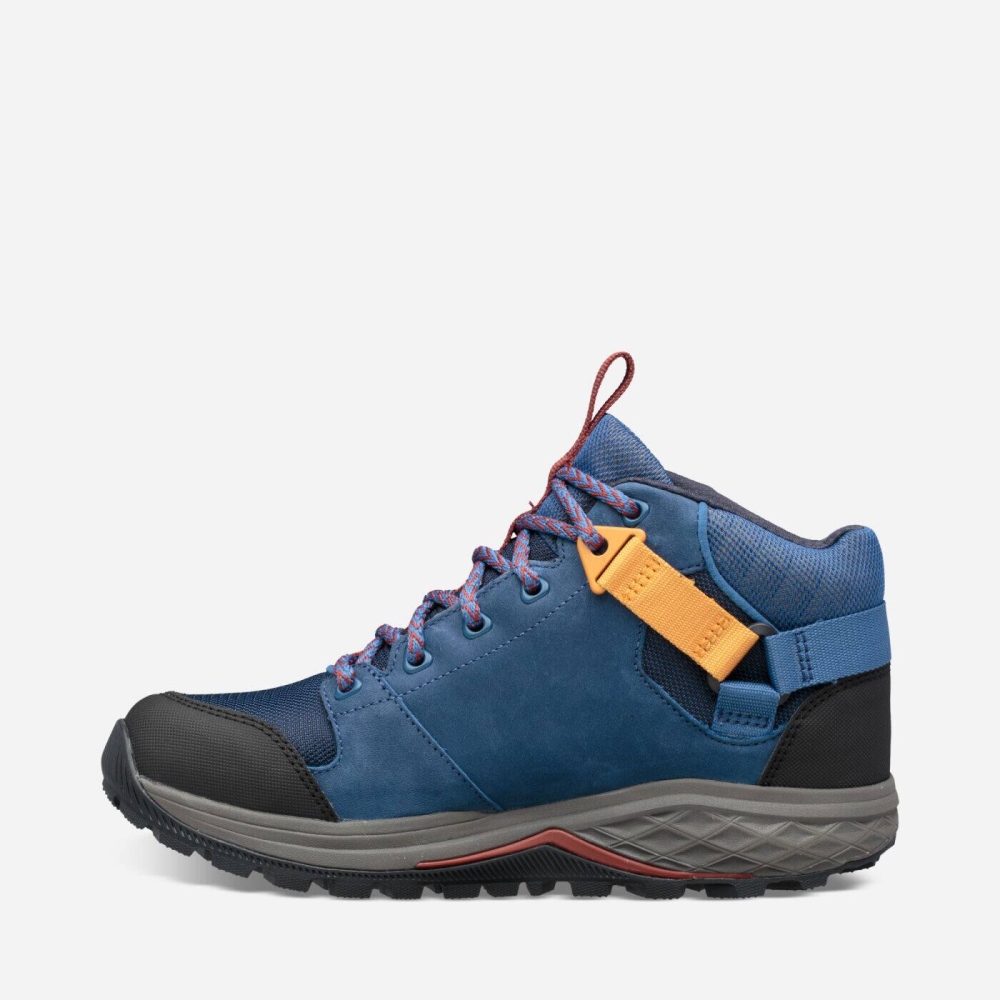 Dark Blue Women's Teva Grandview GTX Boots | 320-GLOTXN