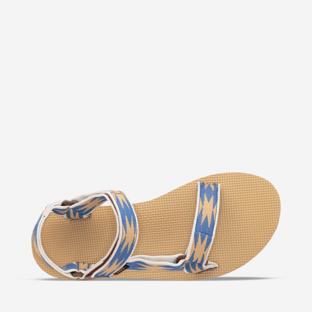 Dark Blue Women's Teva Midform Universal Flatform Sandals | 189-JSITUX