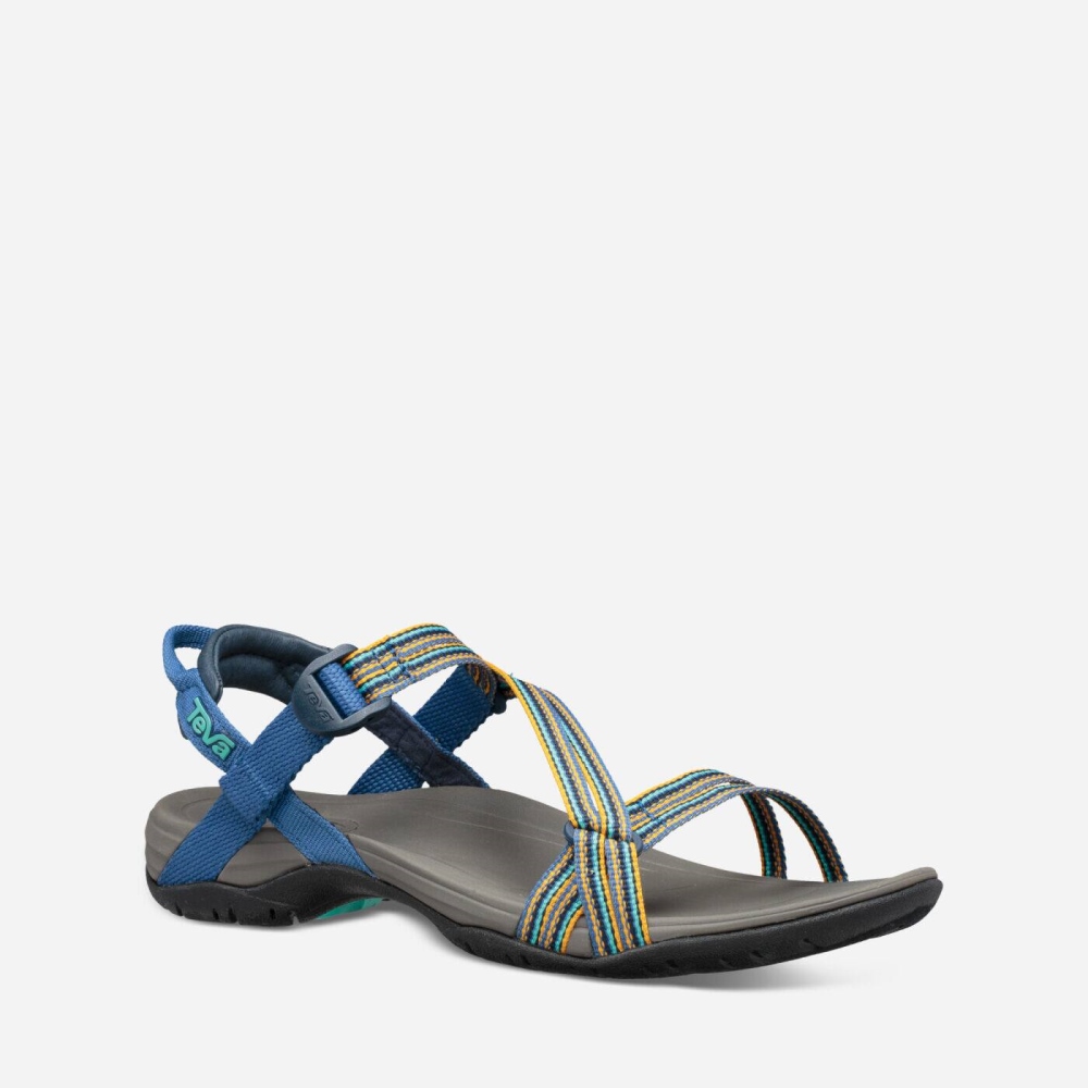 Dark Blue Women's Teva Sirra Hiking Sandals | 489-LGXCRP