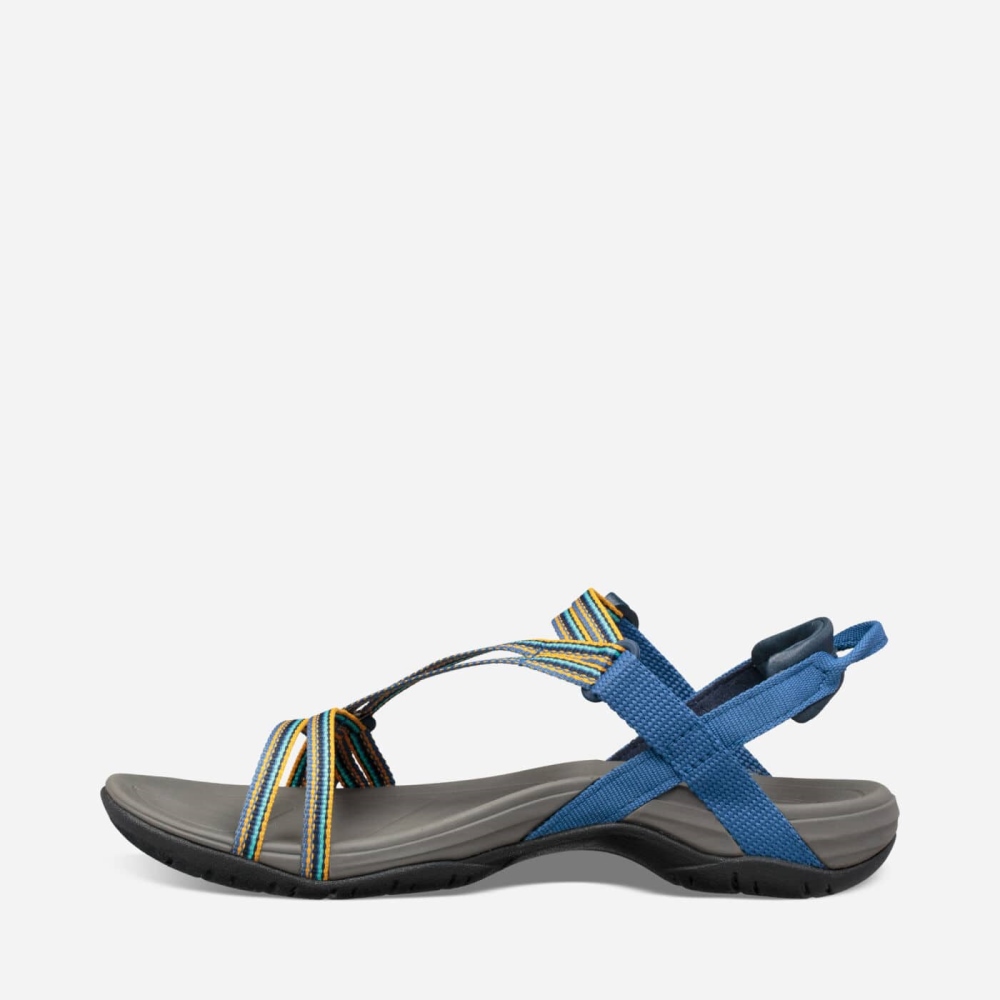 Dark Blue Women's Teva Sirra Hiking Sandals | 489-LGXCRP