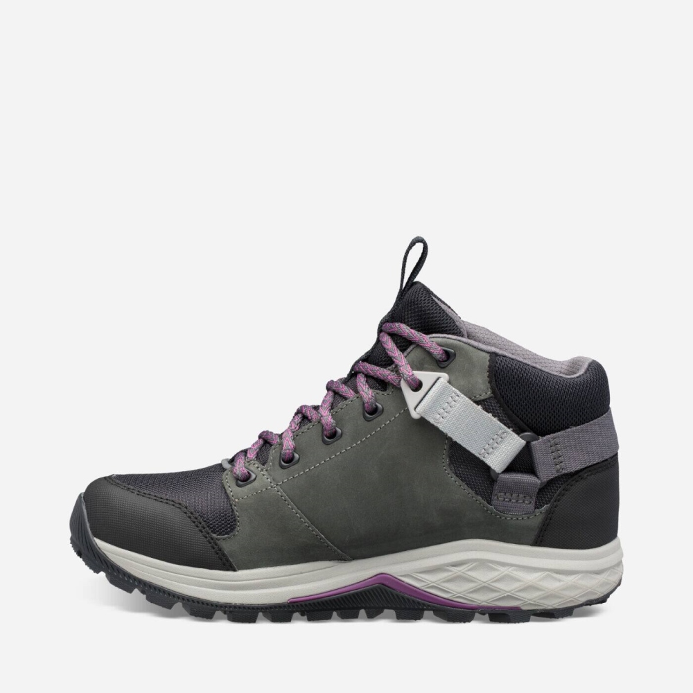 Dark Grey Women's Teva Grandview GTX Boots | 431-IODVZJ