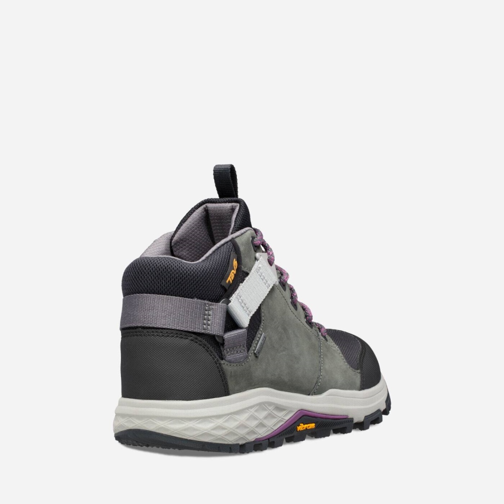 Dark Grey Women's Teva Grandview GTX Boots | 431-IODVZJ