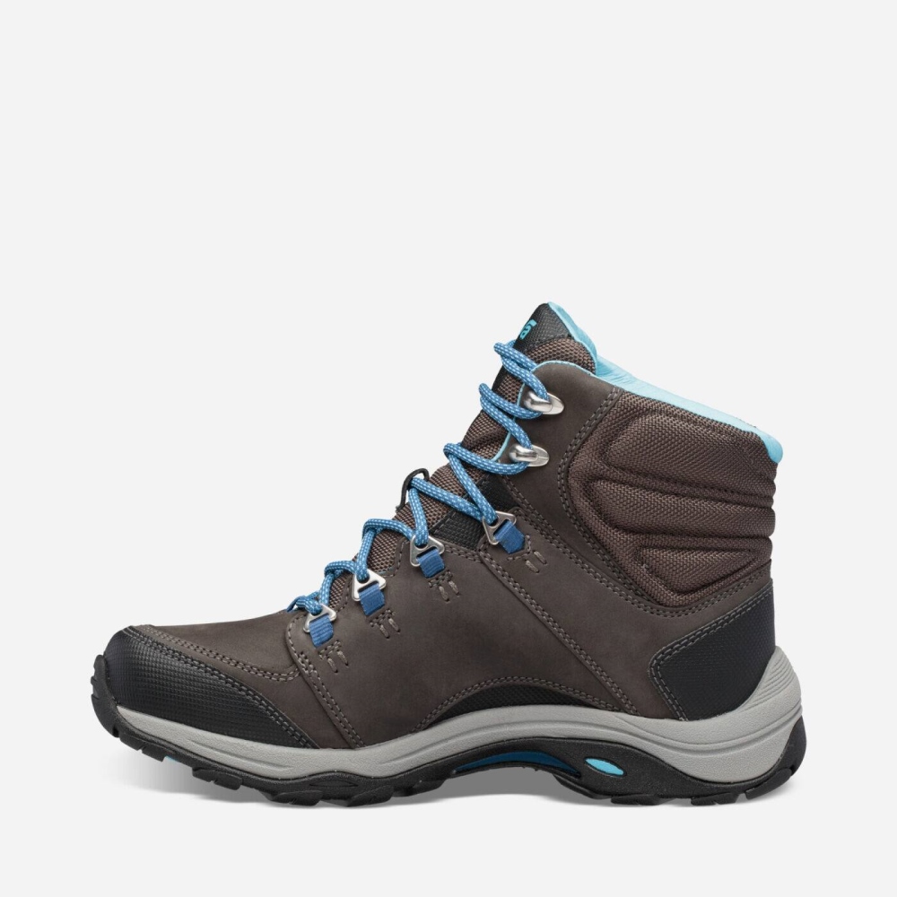 Dark Grey Women's Teva Montara Mid eVent Boots | 821-VMLSHD