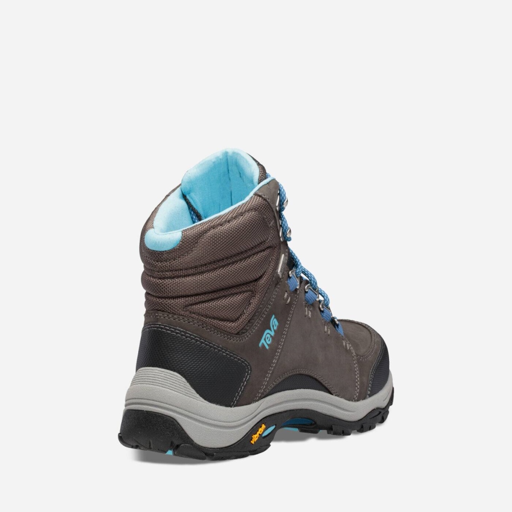 Dark Grey Women's Teva Montara Mid eVent Boots | 821-VMLSHD