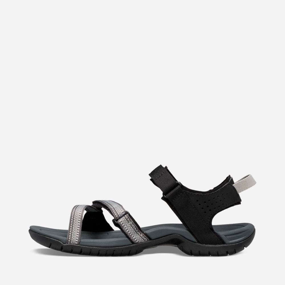 Grey Black Women's Teva Verra Hiking Sandals | 286-LPCIVK