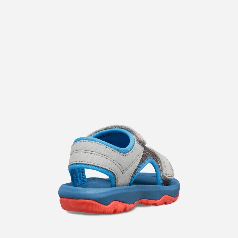 Grey Blue Kids' Teva Psyclone XLT Hiking Sandals | 304-QSAEOM