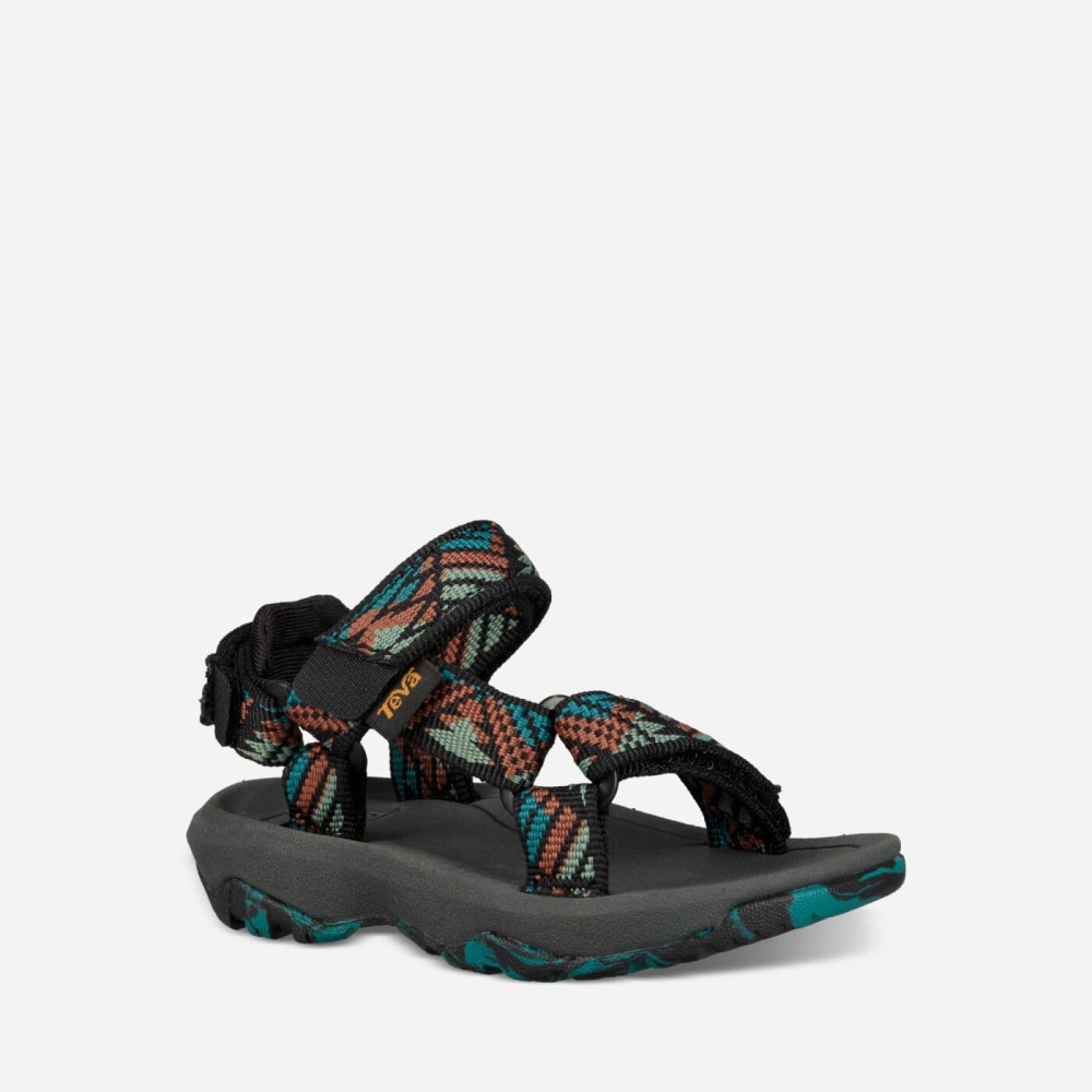 Grey Kids' Teva Hurricane XLT2 Hiking Sandals | 589-BOCNTF