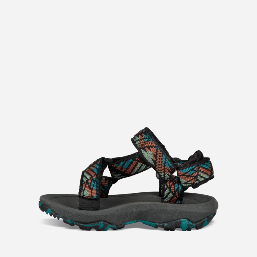 Grey Kids' Teva Hurricane XLT2 Hiking Sandals | 589-BOCNTF