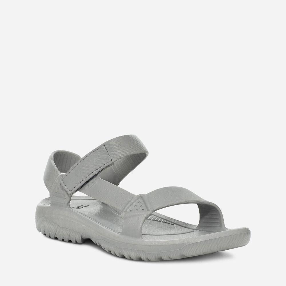 Grey Men's Teva Hurricane Drift Sandals | 069-BFDJYS