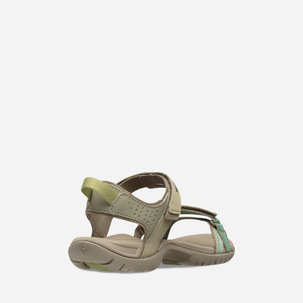 Grey Olive Women's Teva Verra Hiking Sandals | 574-YBMQFI