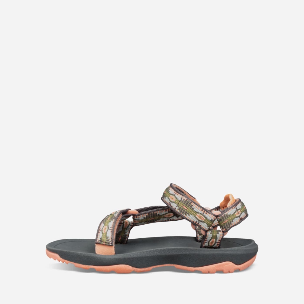 Grey Orange Kids' Teva Hurricane XLT2 Hiking Sandals | 253-FKPVQB