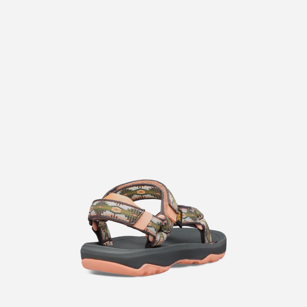 Grey Orange Kids' Teva Hurricane XLT2 Hiking Sandals | 253-FKPVQB