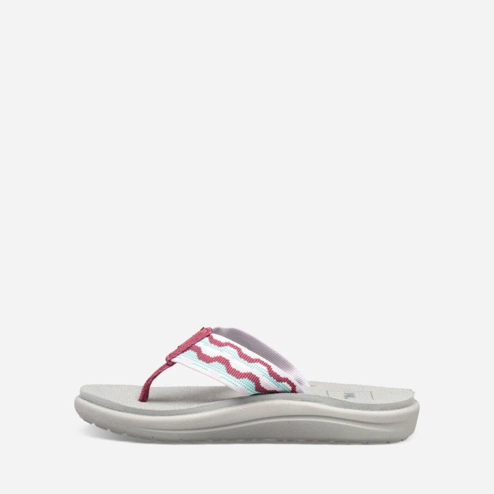 Grey Rose Kids' Teva Voya Flip Flops | 638-XGLABS