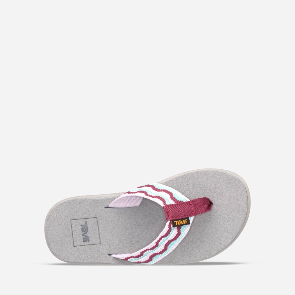 Grey Rose Kids' Teva Voya Flip Flops | 638-XGLABS