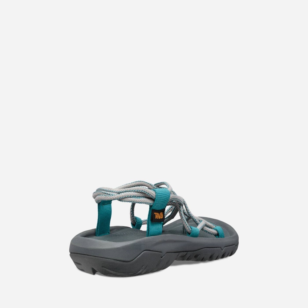 Grey Turquoise Women's Teva Hurricane XLT Infinity Hiking Sandals | 821-QAWDFB