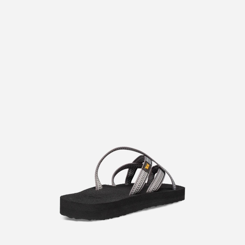 Grey Women's Teva Olowahu Flip Flops | 150-VRXYIA