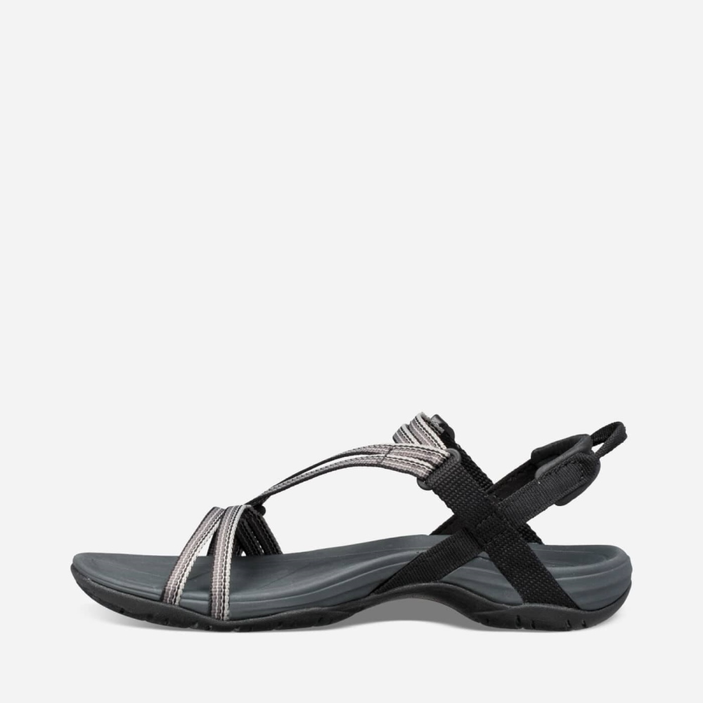 Grey Women's Teva Sirra Hiking Sandals | 514-ZYDNWC