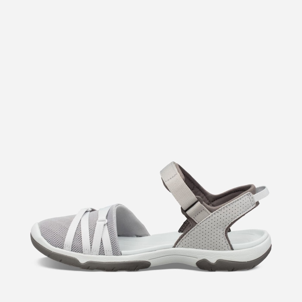 Grey Women's Teva Tirra CT Hiking Sandals | 685-UKQELI